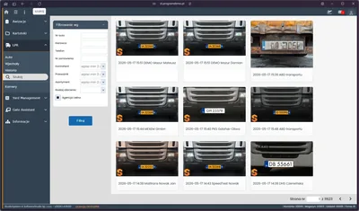 Studio VSS.net – LPR Szukaj – galeria zdjęć tablic rejestracyjnych z filtrami