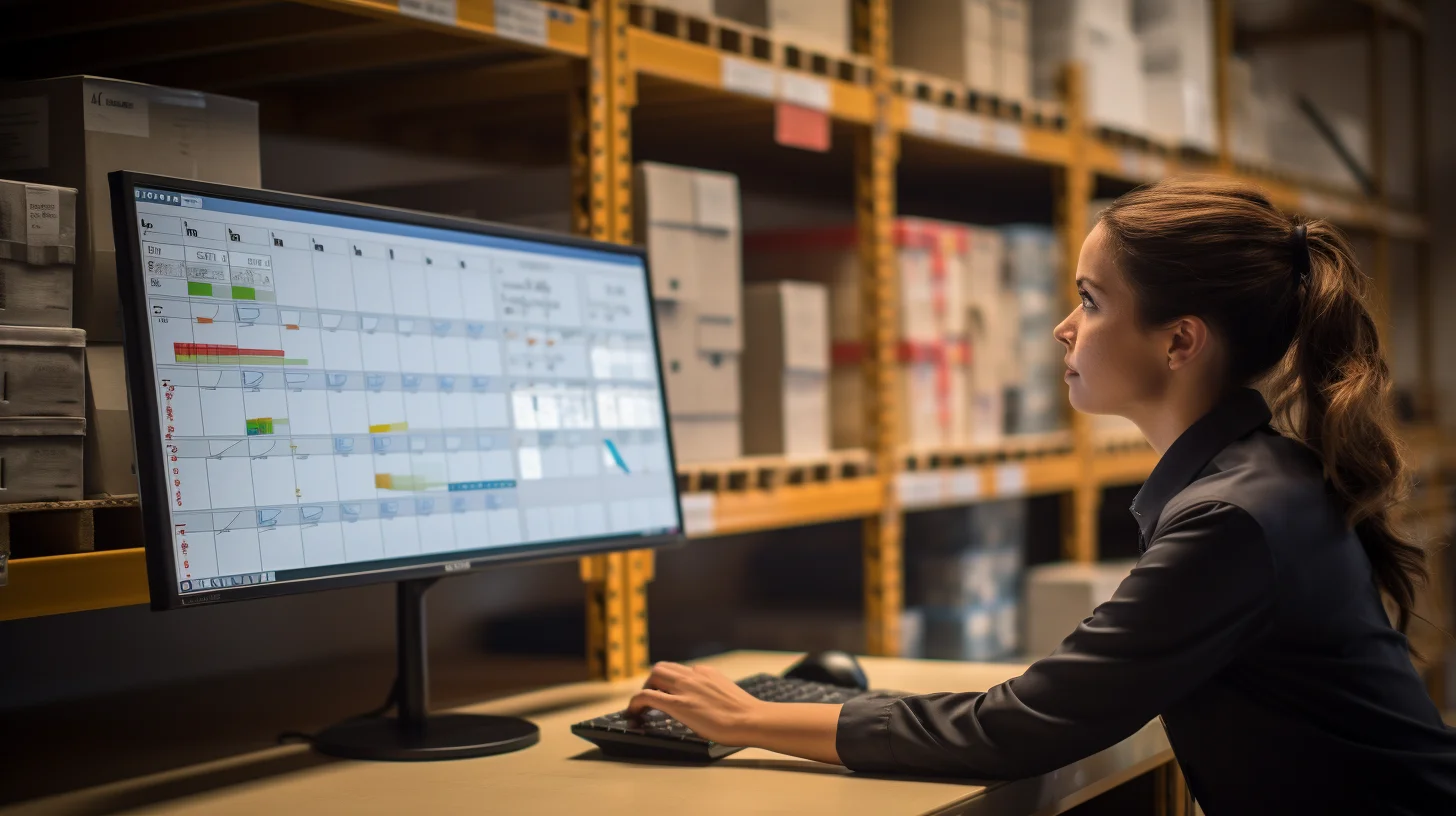 AI w logistyce - program magazynowy WMS